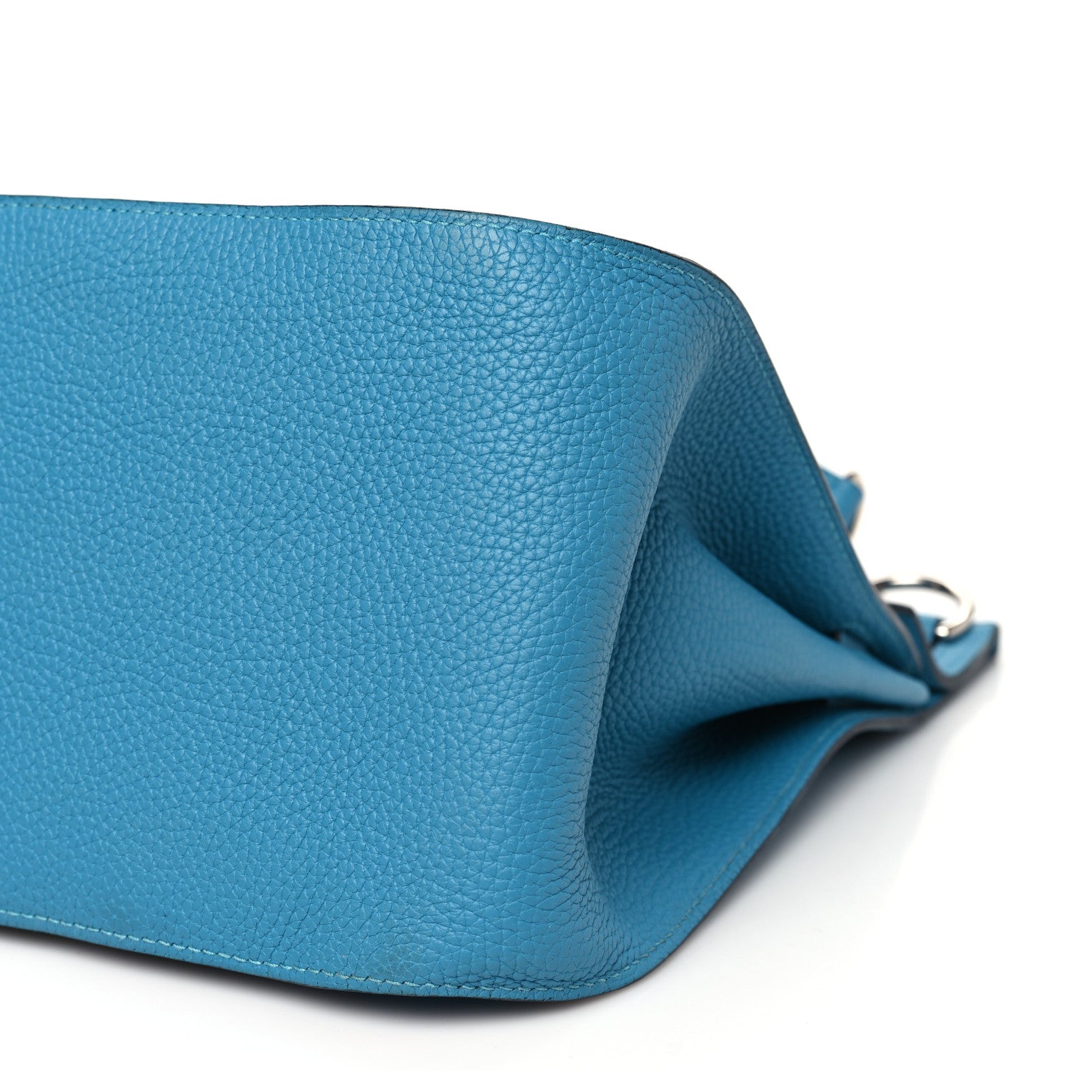 Hermes Taurillon Clemence Jypsiere 31 Turquoise 10 of 10