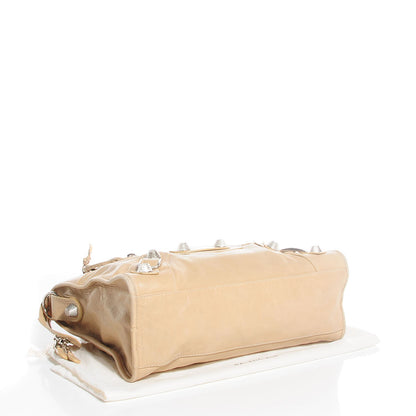 Balenciaga Agneau Giant 21 Silver Hardware City Sahara 4 of 15