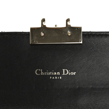 Christian Dior Lambskin Cannage Miss Dior Chain Wallet Black 7 of 15