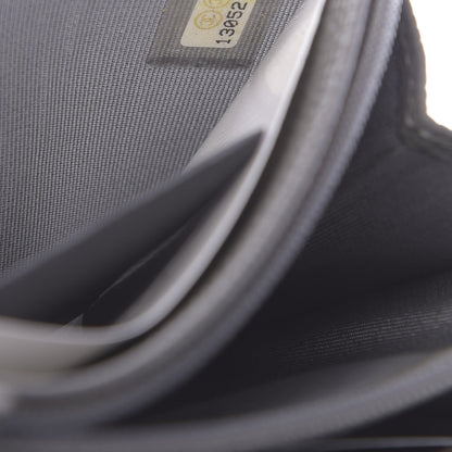 Chanel Caviar Quilted Yen Wallet Grey 8 of 9