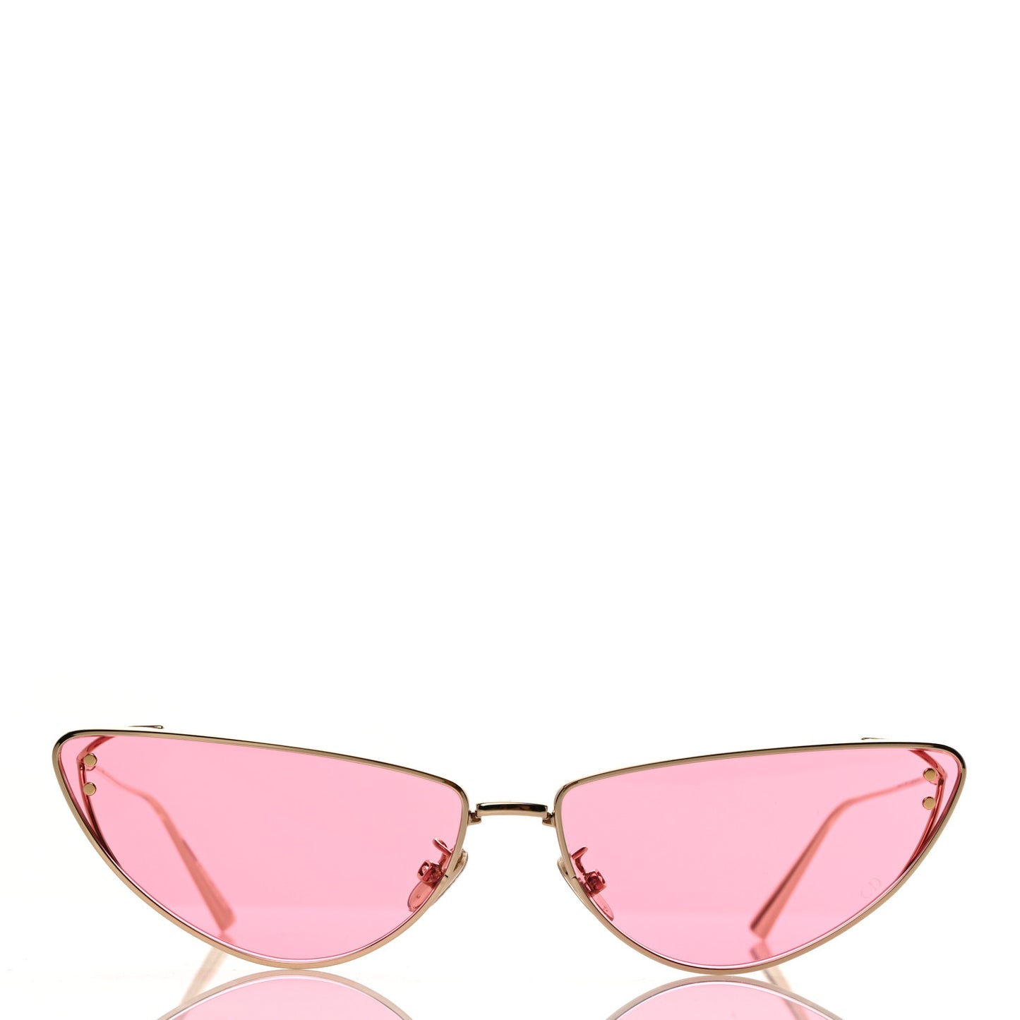Cat Eye Miss Dior B1U Sunglasses Pink Gold