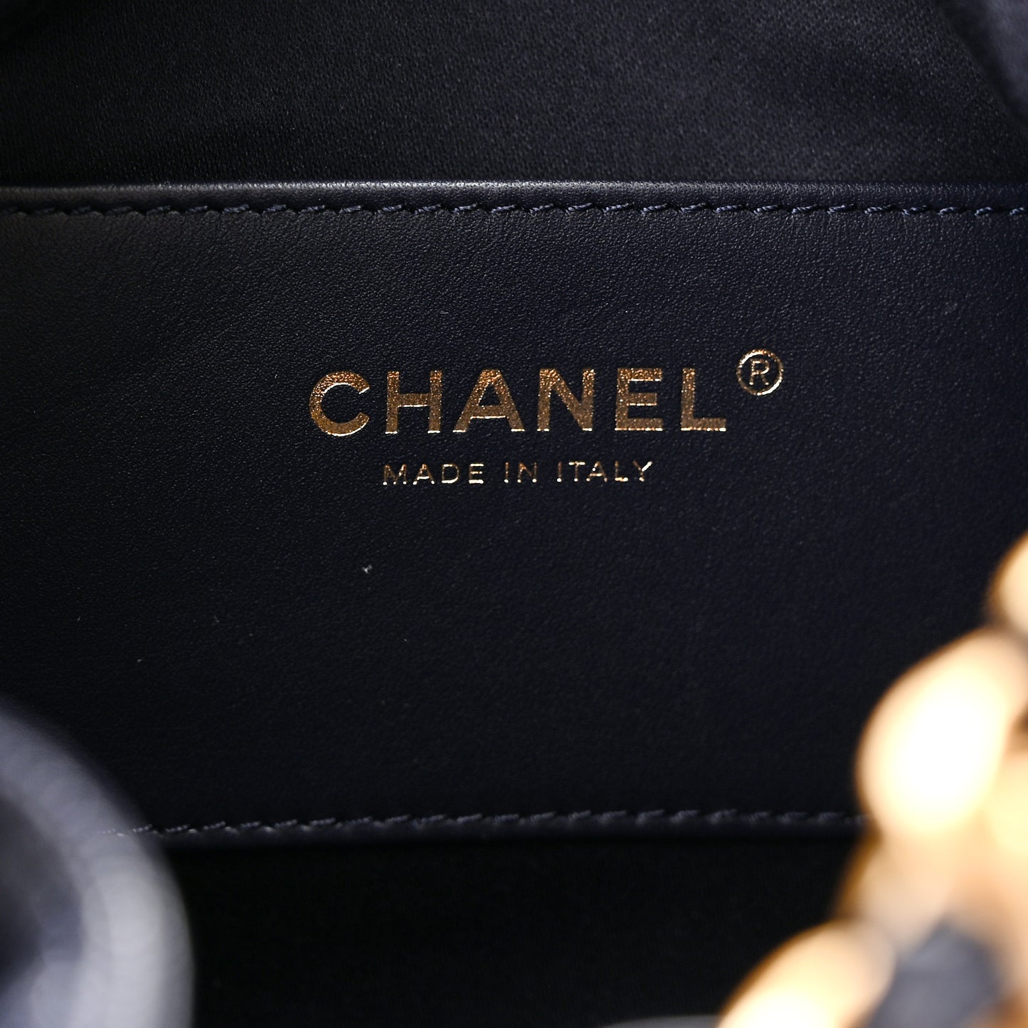 Caviar Quilted Small Chanel 25 Handbag Dark Navy