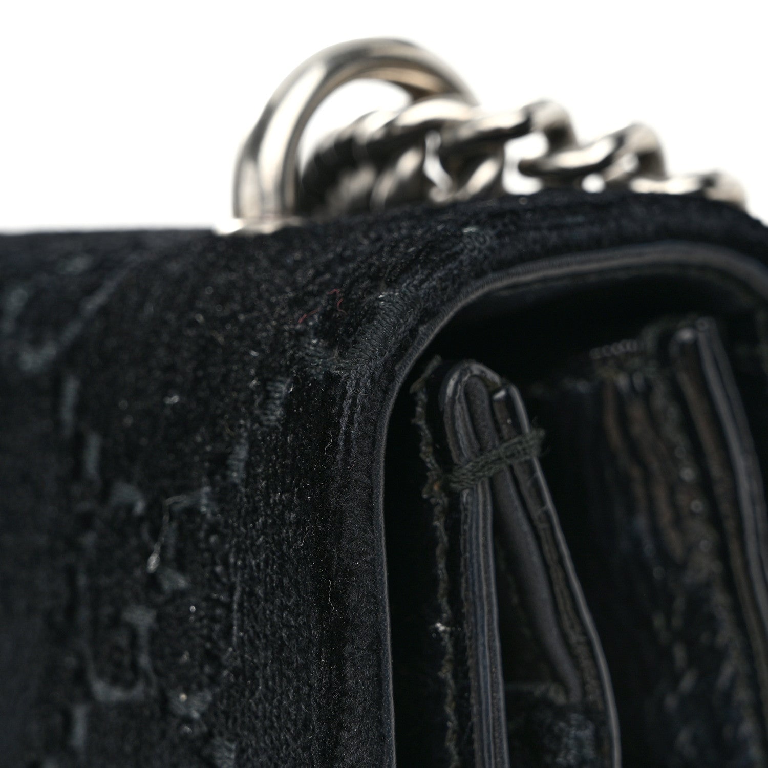 Gucci Velvet GG Monogram Small Dionysus Shoulder Bag Black 13 of 13