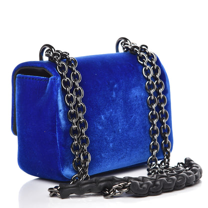 Tom Ford Velvet Mini Natalia Shoulder Bag Imperial Blue 3 of 9
