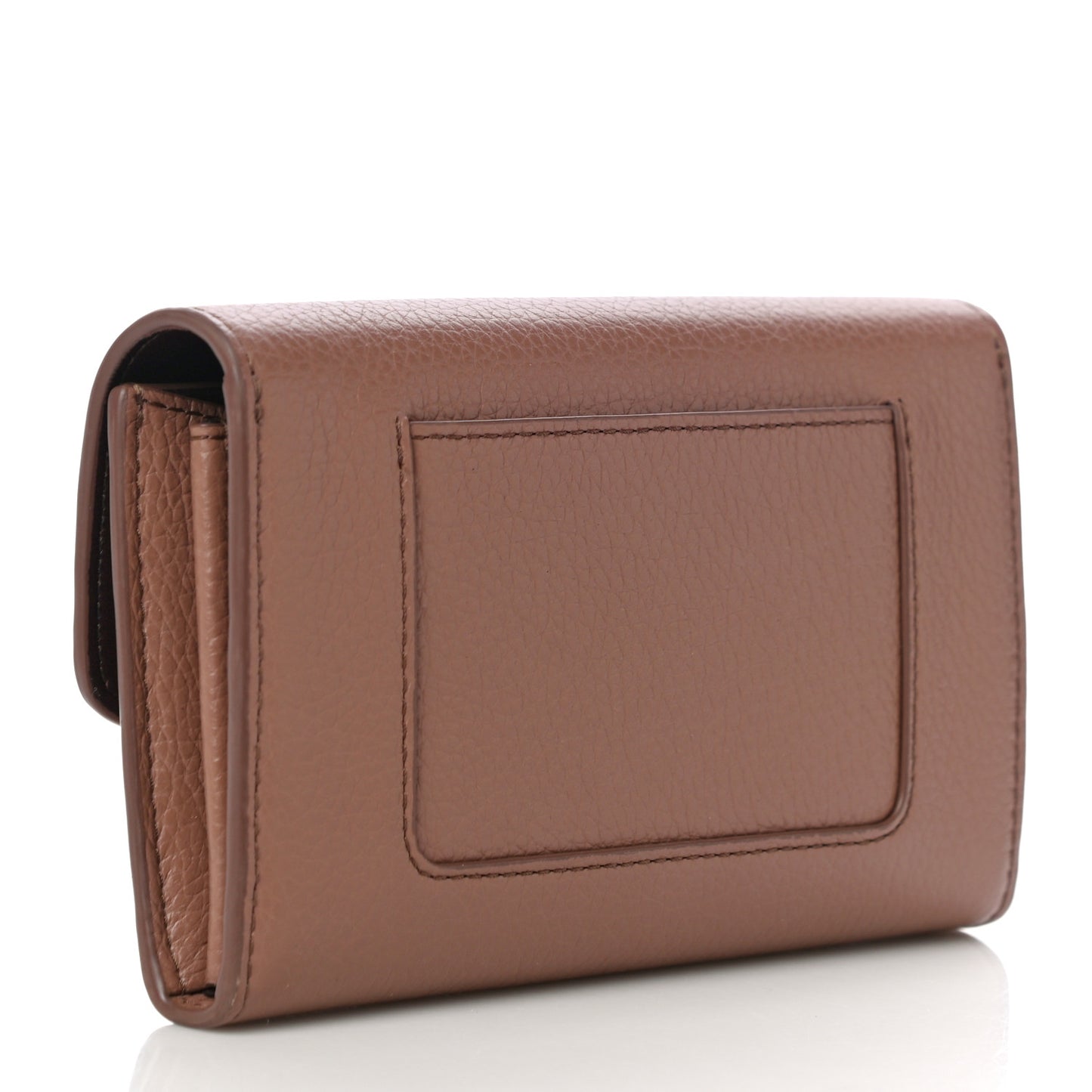 Classic Grain Medium Darley Wallet Dark Blush