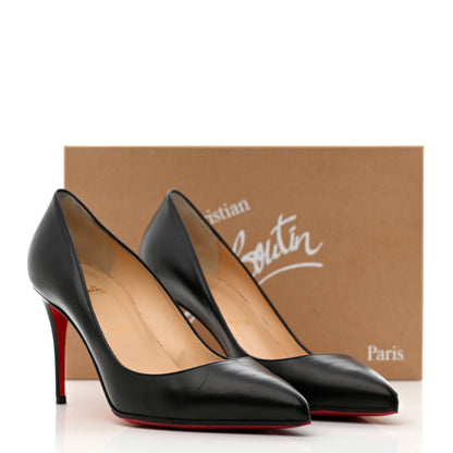 Christian Louboutin Shiny Nappa Pigalle Follies 85 Pumps 38.5 Black 9 of 9