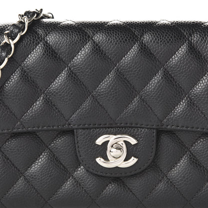Chanel Caviar Quilted East West Flap Black 10 of 10