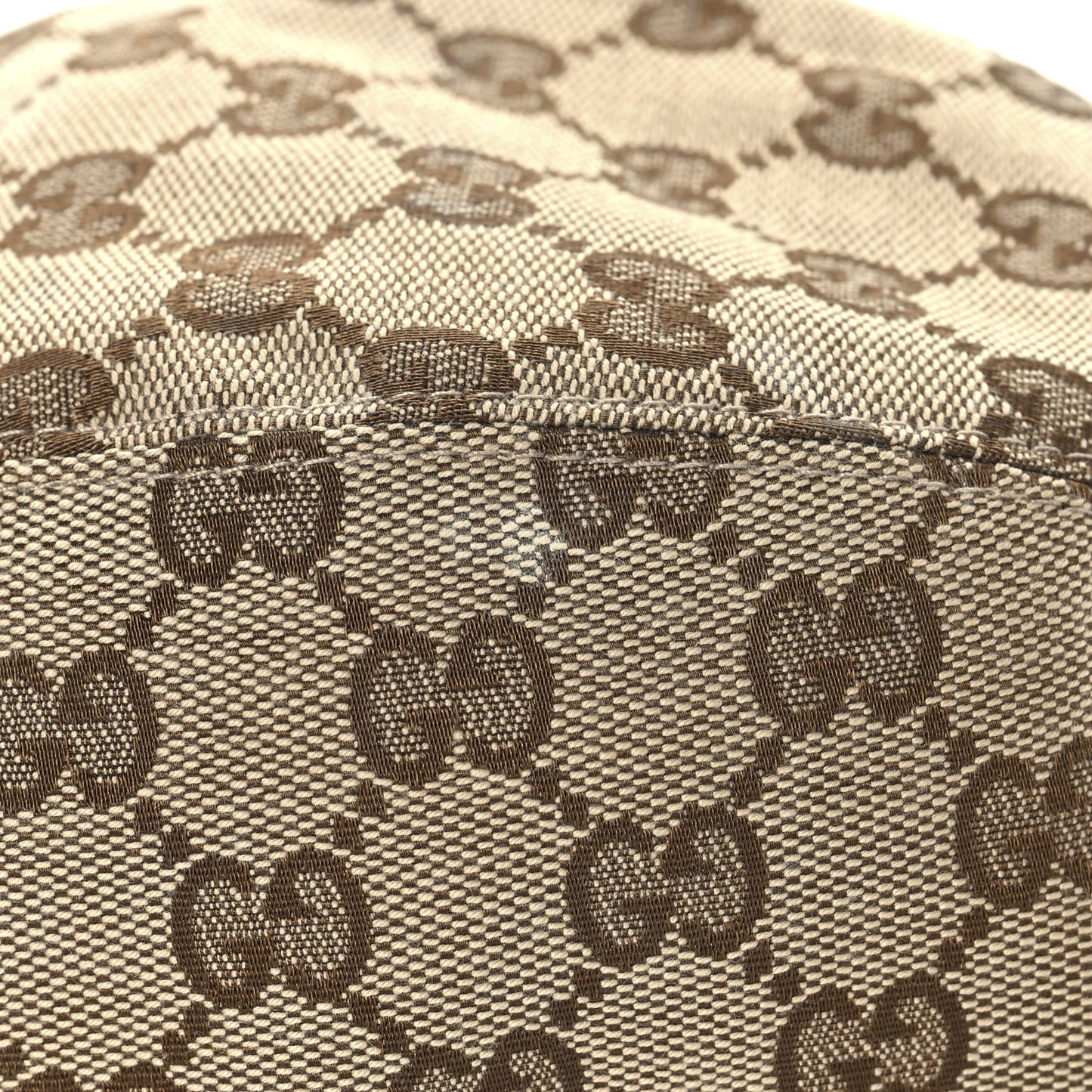 Monogram Web Bucket Hat L Brown