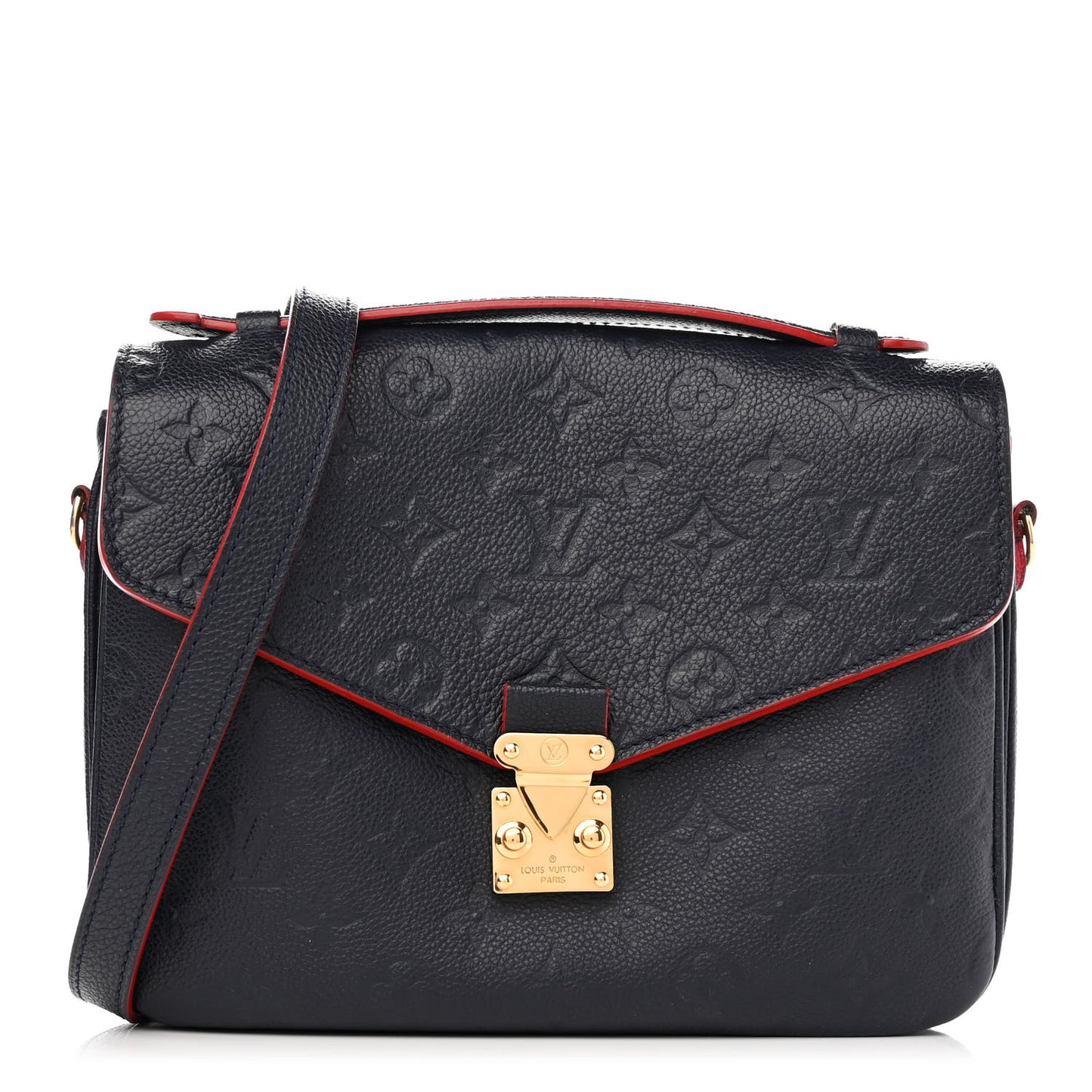 Empreinte Pochette Metis Marine Rouge