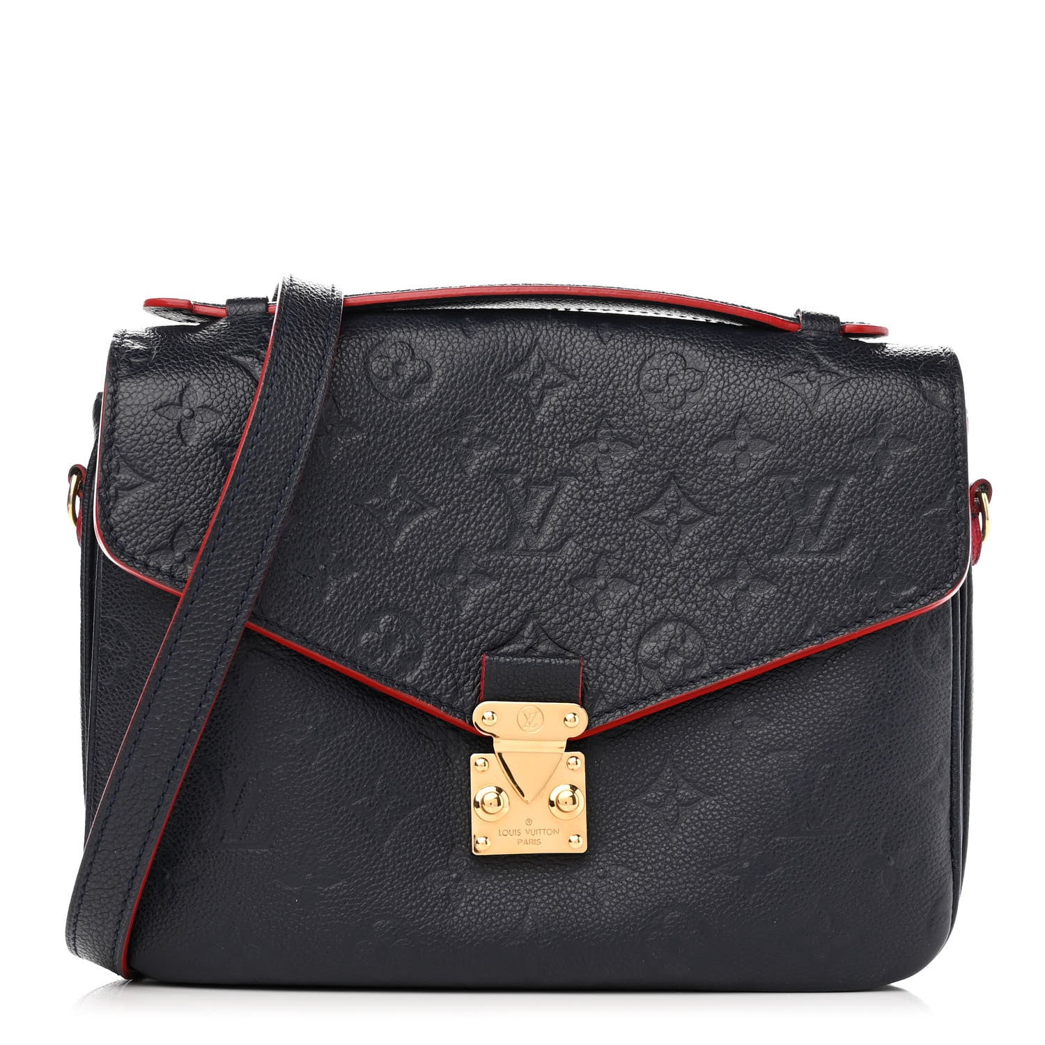 Louis Vuitton Empreinte Pochette Metis Marine Rouge 1 of 11