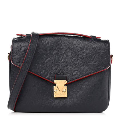 Louis Vuitton Empreinte Pochette Metis Marine Rouge 1 of 11