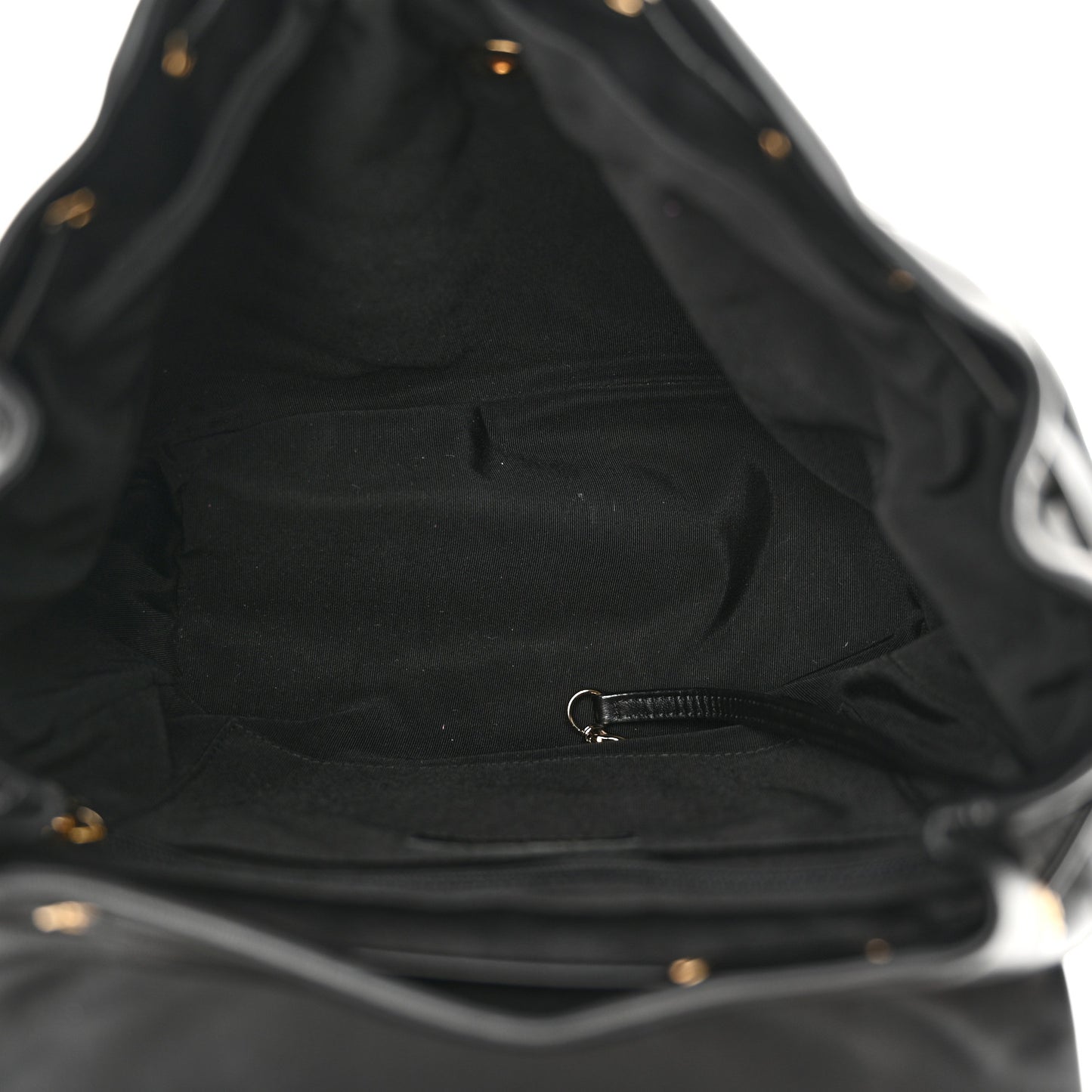 Calfskin Quilted Large Urban Spirit Backpack Black Black