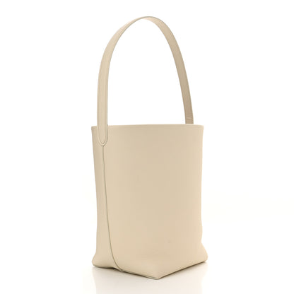 The Row Grained Calfskin Medium N/S Park Tote Ivory 3 of 12