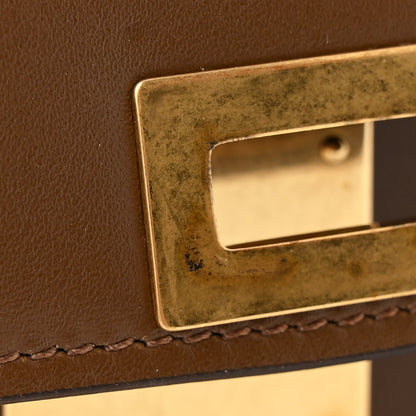 Celine Box Calfskin Medium Classic Box Flap Bag Camel 12 of 13