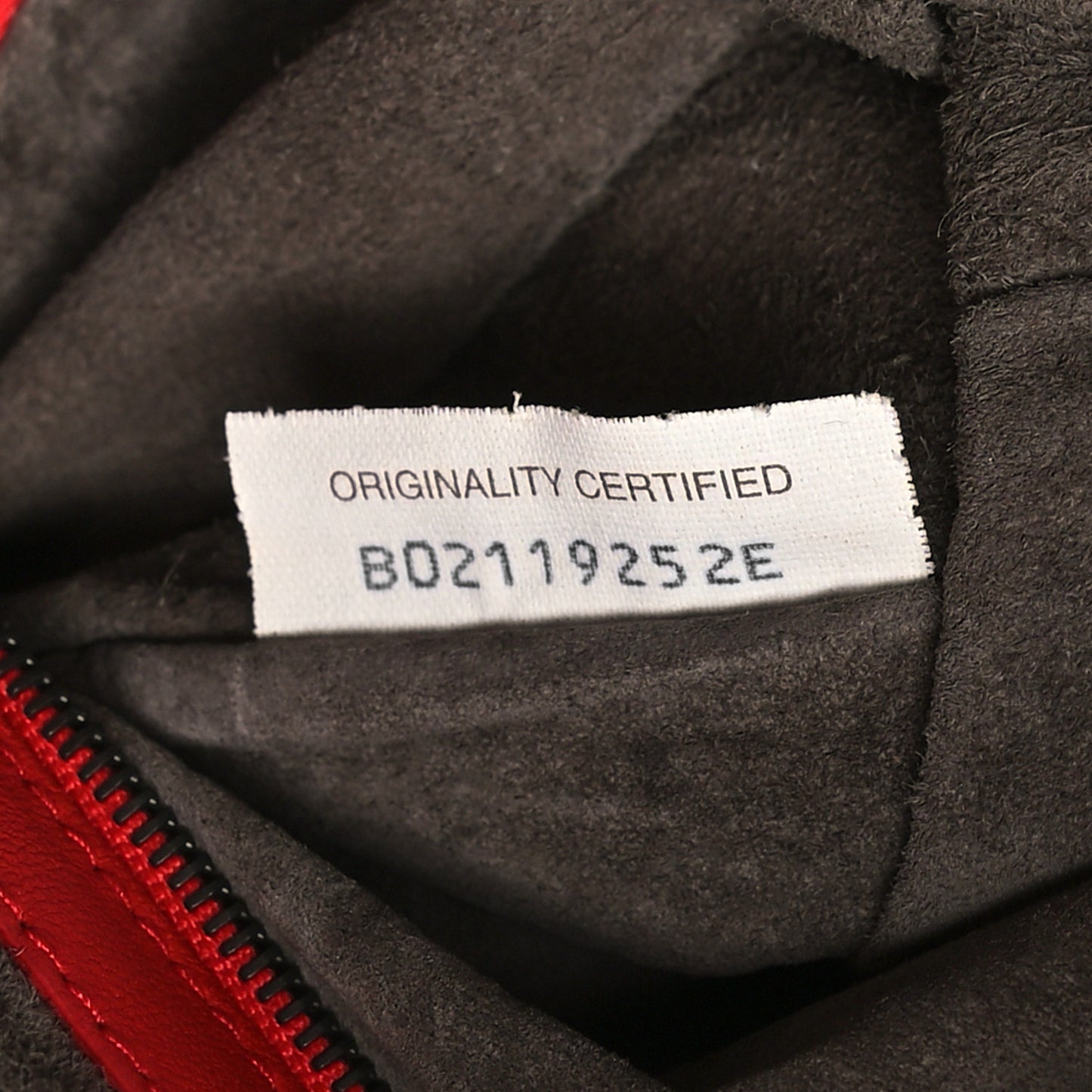 Nappa Intrecciato Large Veneta Hobo Red