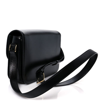 Celine Shiny Calfskin Medium Triomphe Black 3 of 11