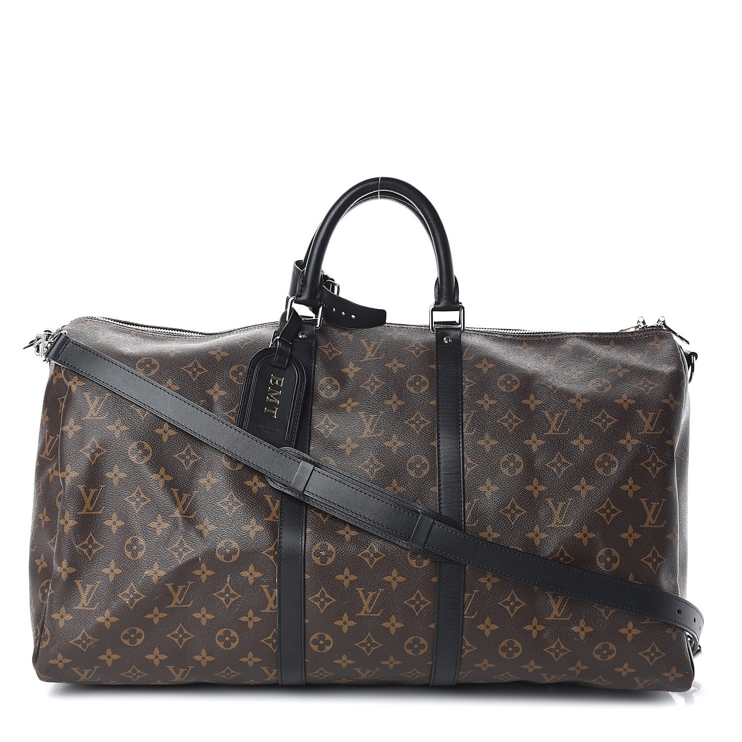Monogram Macassar Keepall Bandouliere 55