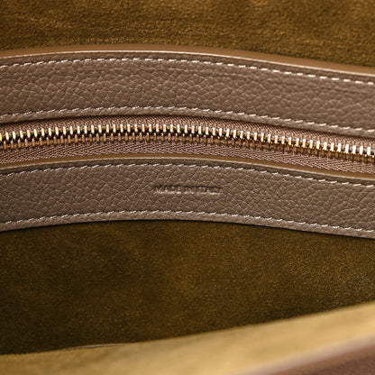Celine Soft Grained Calfskin Small Belt Cabas Phantom Taupe 6 of 13