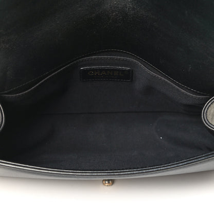 Chanel Calfskin Quilted Medium Boy Flap Black 4 of 4