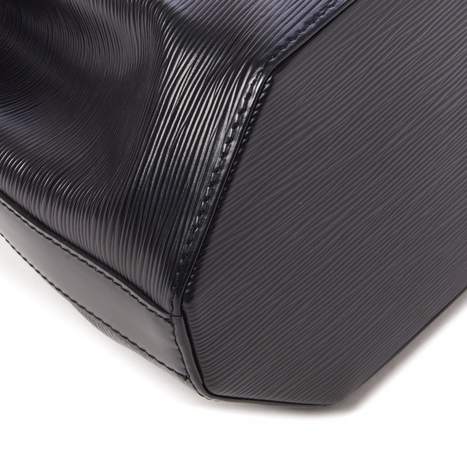 Louis Vuitton Epi Sac D'Epaule Black 6 of 9