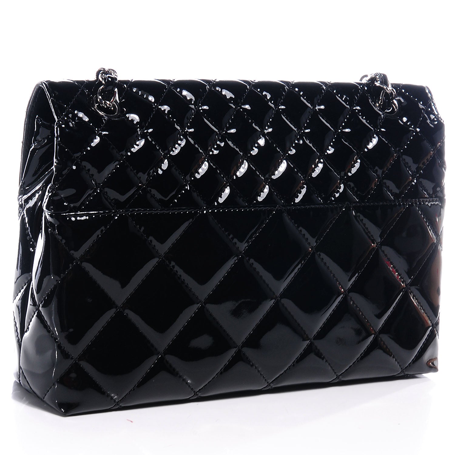 Chanel Vinyl Quilted In the Business Flap Bag Black 3 of 8