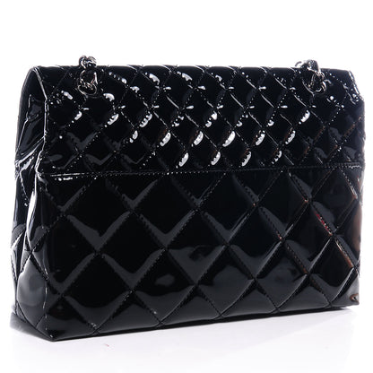 Chanel Vinyl Quilted In the Business Flap Bag Black 3 of 8