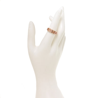 Fendi Metal Crystal F is Fendi Ring M Rose Gold 2 of 6