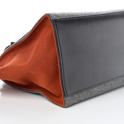 Celine Felt Smooth Calfskin Tri-color Medium Trapeze Brick 6 of 14
