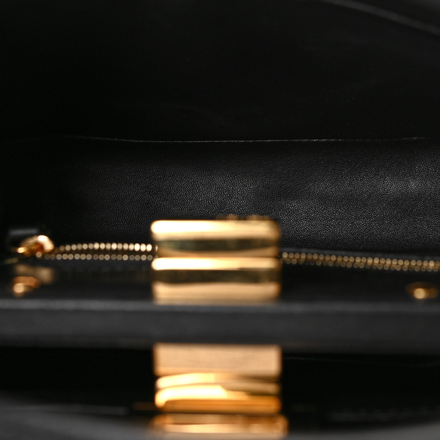 Nappa Mini Peekaboo Iconic Satchel Black