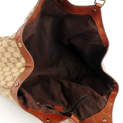 Gucci Monogram Large Sukey Tote Brown 5 of 8
