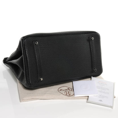 Hermes Fjord Birkin 35 Black 4 of 9