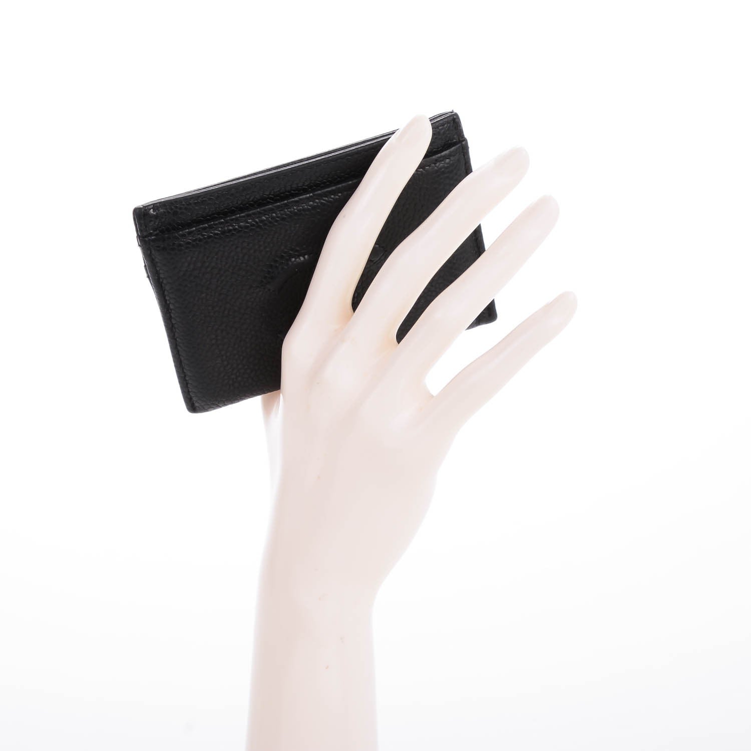 Chanel Caviar Timeless CC Card Holder Black 2 of 8
