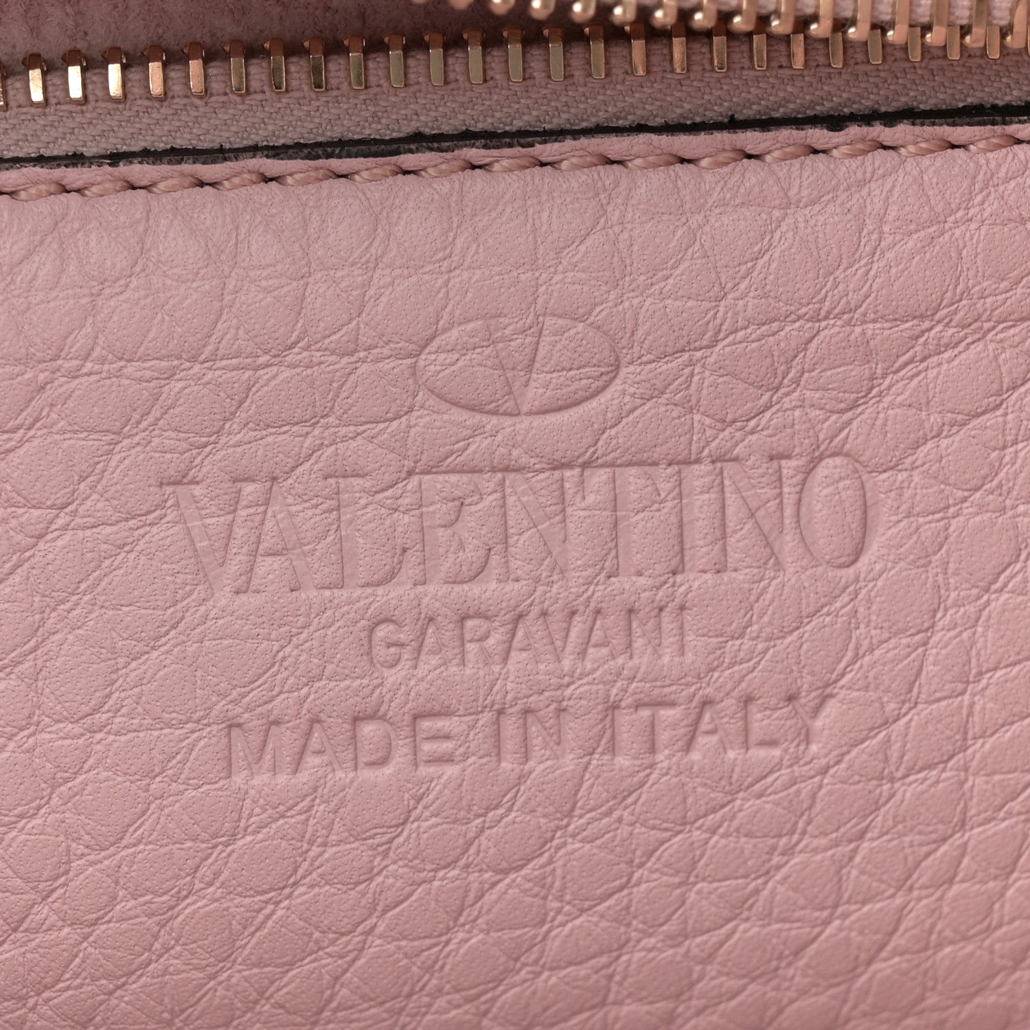 Valentino Garavani Pebbled Calfskin Mini Rockstud Flip-Lock Messenger Bag Water Rose 6 of 10