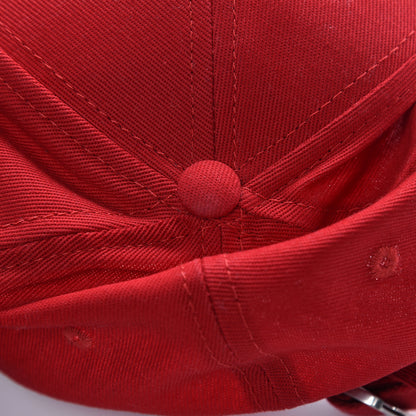Gucci X MLB Cotton NY Yankees Baseball Hat 57-61 Red 10 of 16