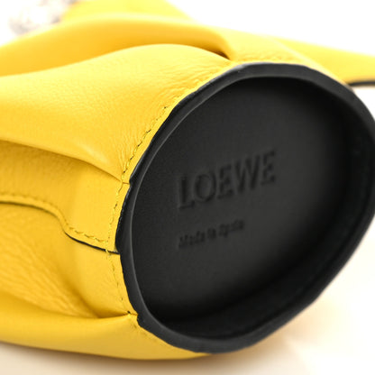 Loewe Calfskin Elephant Pouch Yellow 5 of 9