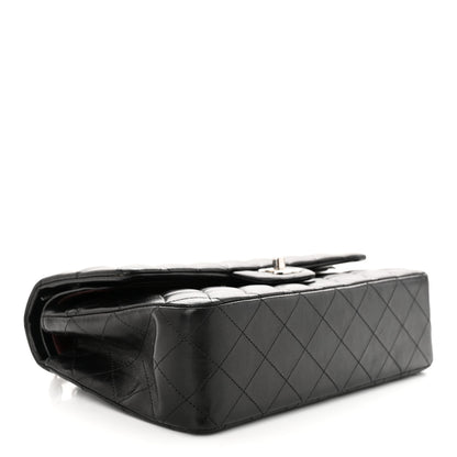 Chanel Lambskin Quilted Medium Double Flap Black 4 of 13