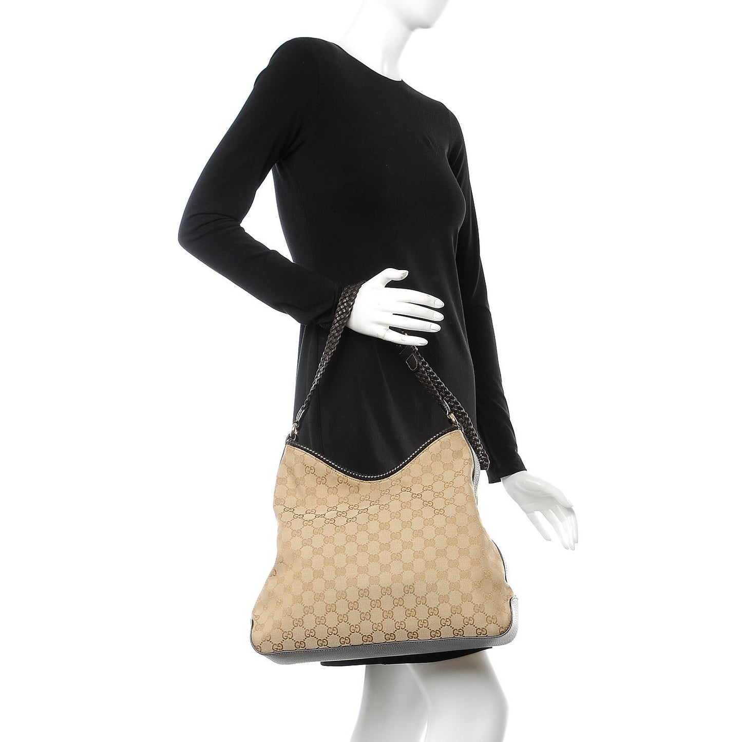 Monogram Medium Marrakech Hobo Brown