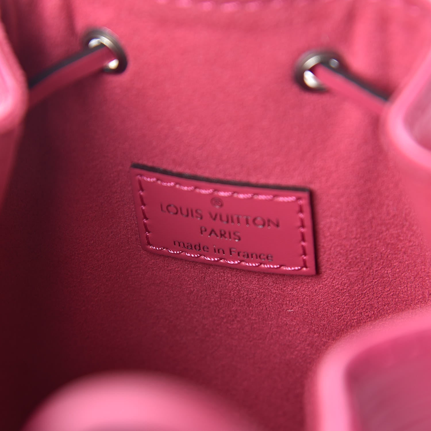 Louis Vuitton Epi Nano Noe Hot Pink 6 of 9