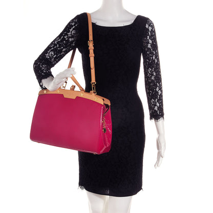 Louis Vuitton Vernis Brea MM Rose Indien 2 of 7