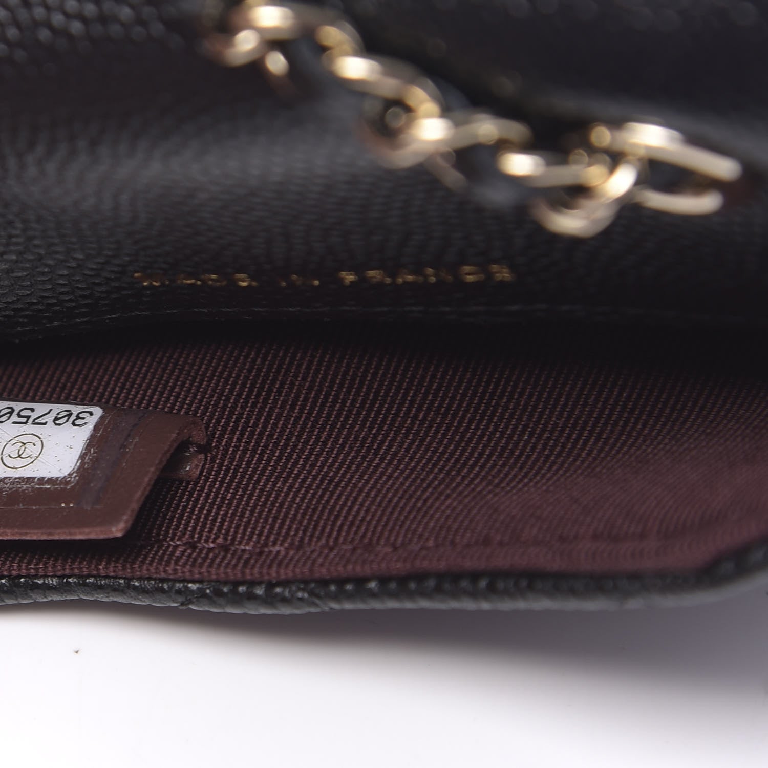 Chanel Caviar Quilted Flap Chain Waist Bag Black 8 of 11