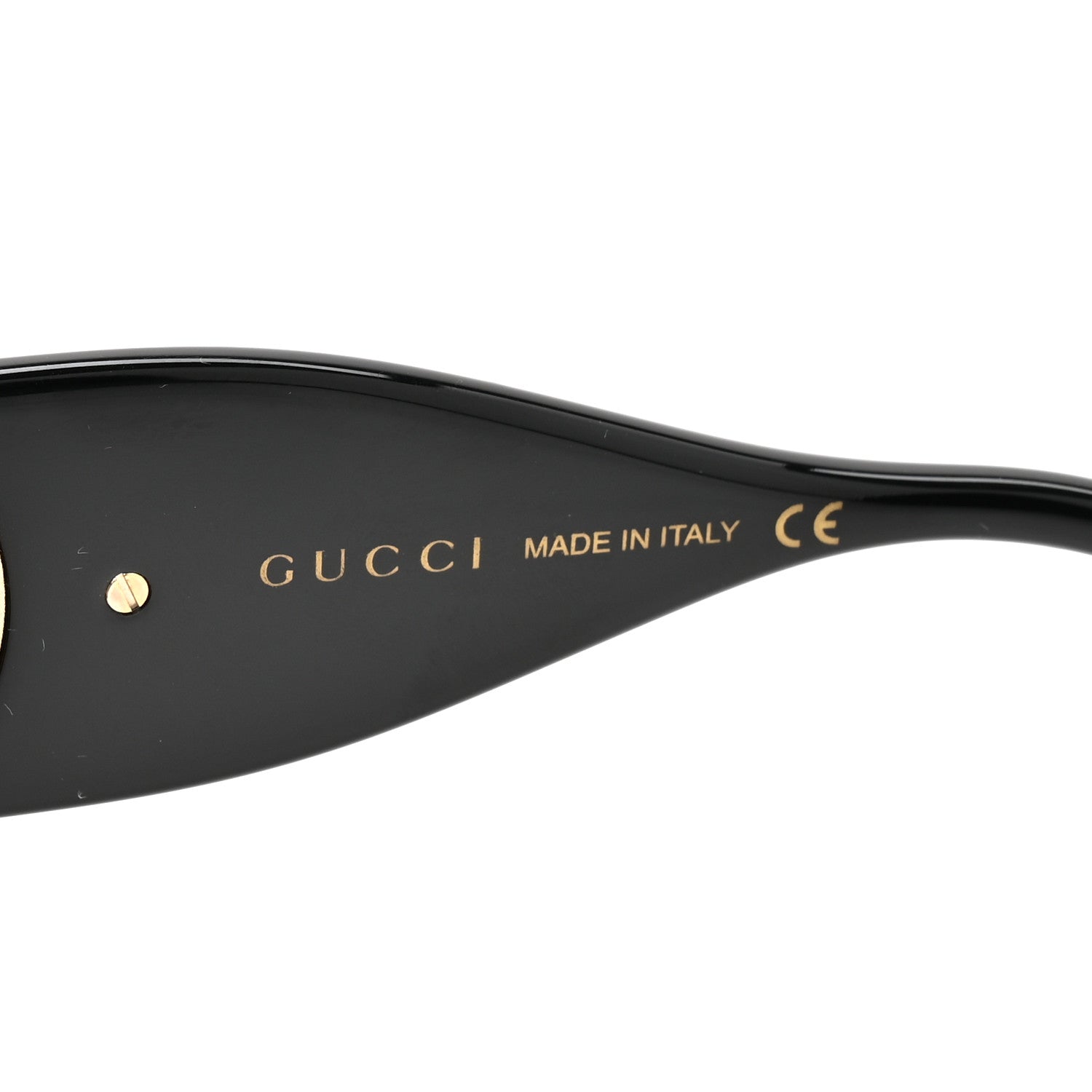 Gucci Acetate Square Frame Chain Sunglasses GG1022S Black 6 of 8
