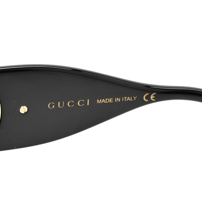 Gucci Acetate Square Frame Chain Sunglasses GG1022S Black 6 of 8