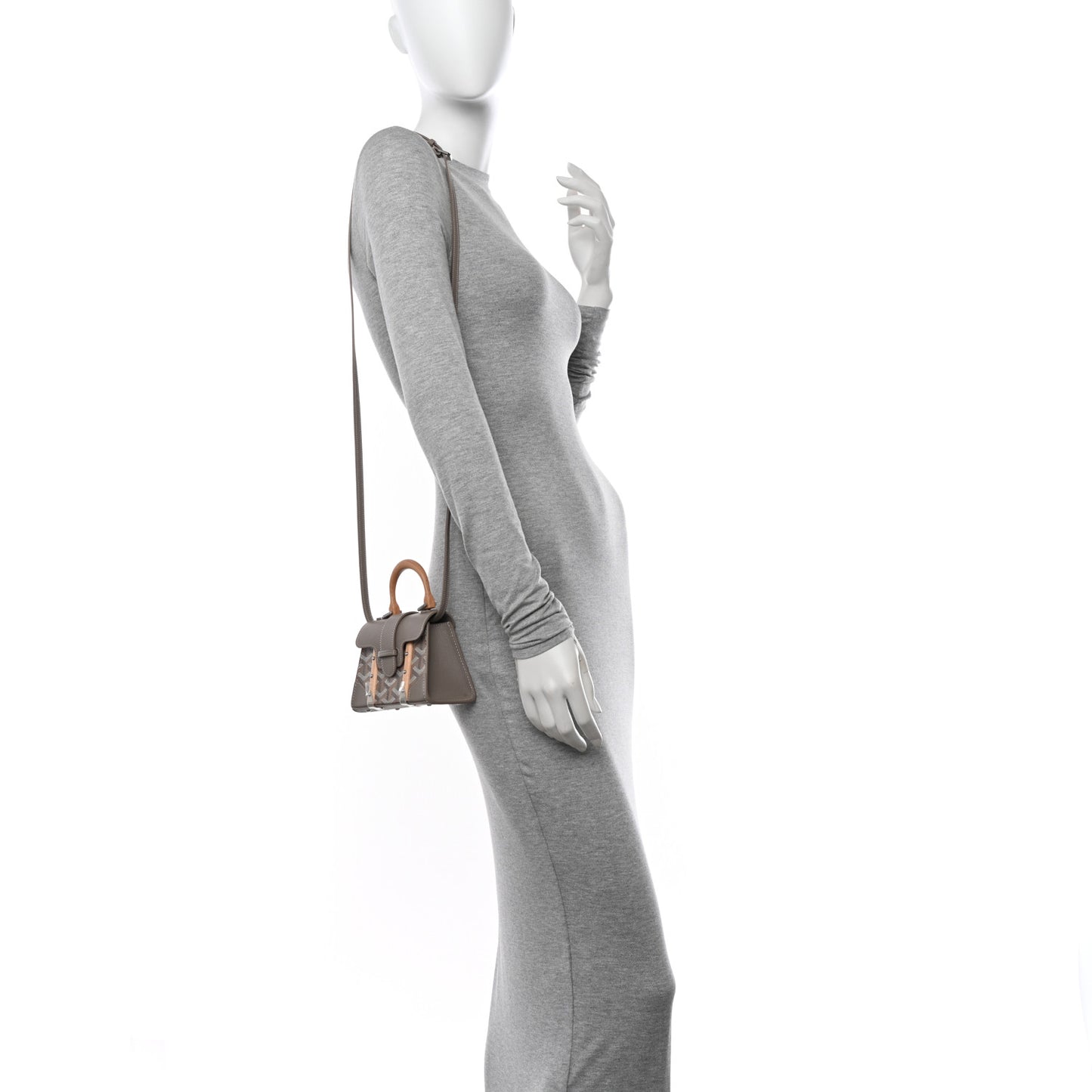 Goyardine Structure Nano Saigon Grey