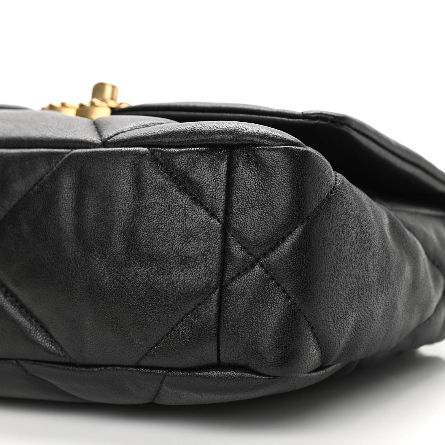 Chanel Lambskin Quilted Medium Chanel 19 Flap Black 10 of 11