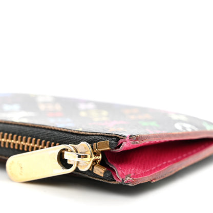 Louis Vuitton Monogram Multicolor Key Pouch Black Grenade 7 of 8