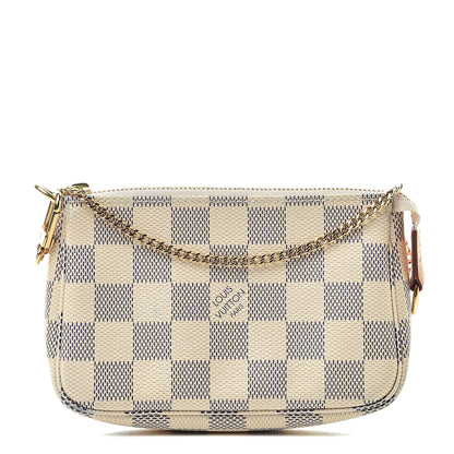 Louis Vuitton Damier Azur Mini Pochette Accessories 1 of 8
