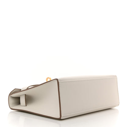 Hermes Swift Kelly Pochette Clutch Mushroom 4 of 10
