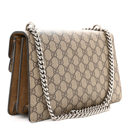 Gucci GG Supreme Monogram Small Dionysus Shoulder Bag Taupe 5 of 31