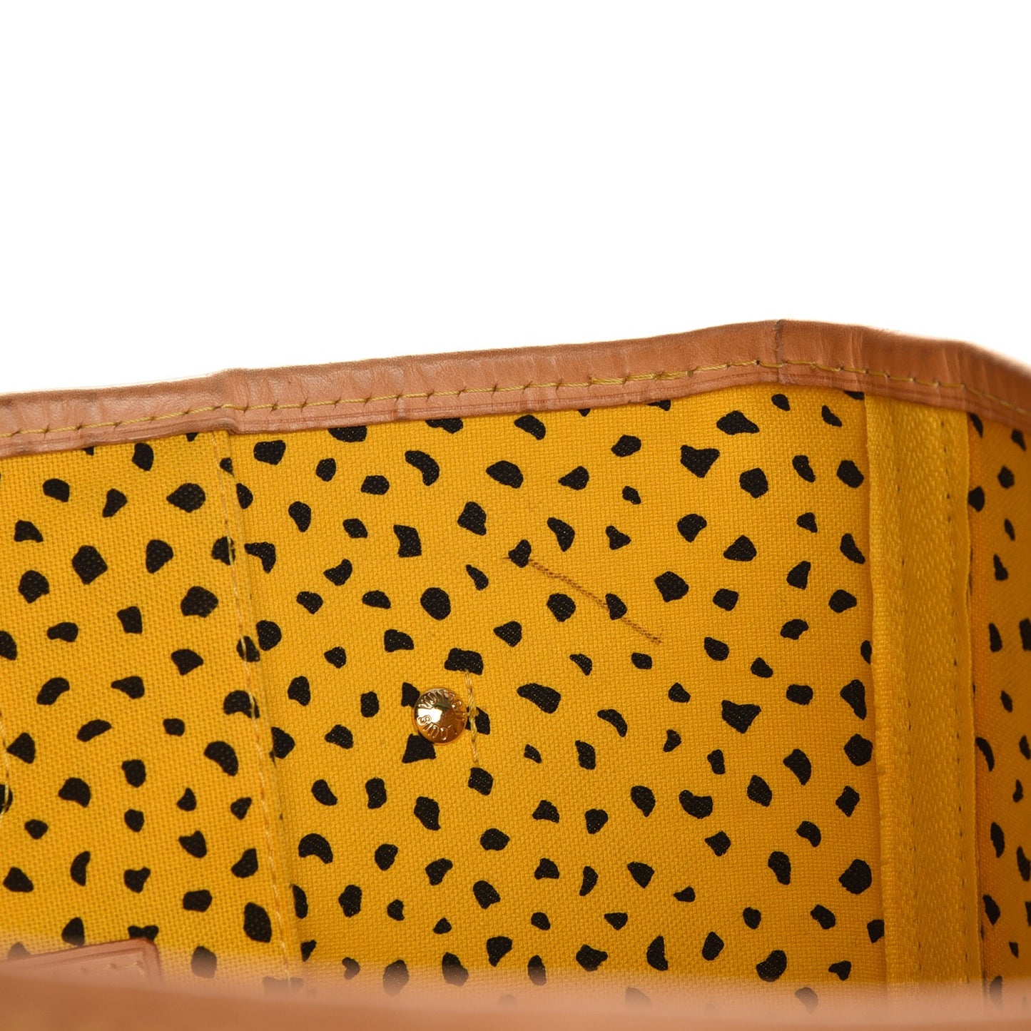 Monogram Kusama Waves Neverfull MM Yellow
