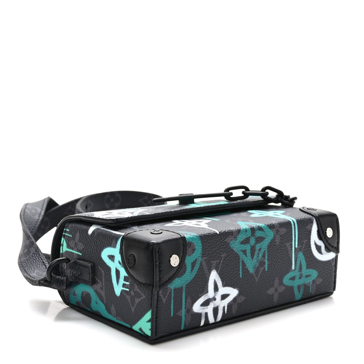 Monogram Eclipse Steamer Wearable Wallet Graffiti Multicolor